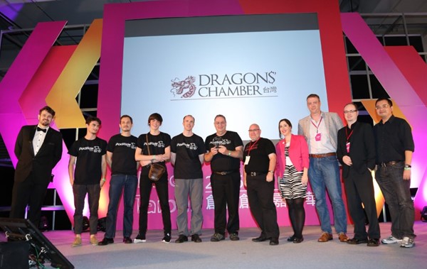 Dragons' Chamber 2016 Winners Podride together with the organizing team
